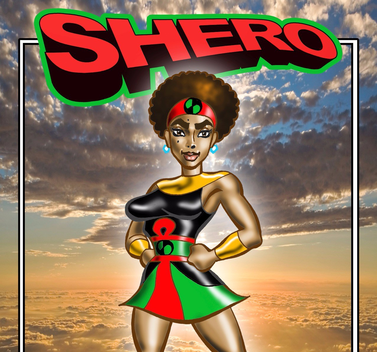 graphic - design shero cartoon col